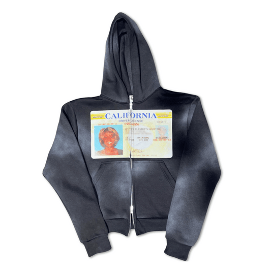 Evokyn Whitney Houston California ID Hoodie