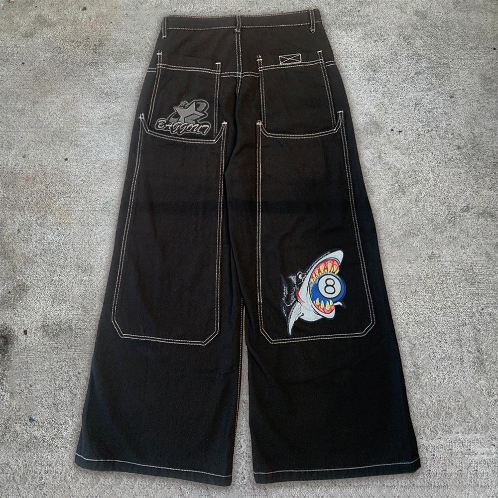 BAGGOUT Shark Number Ball Jeans