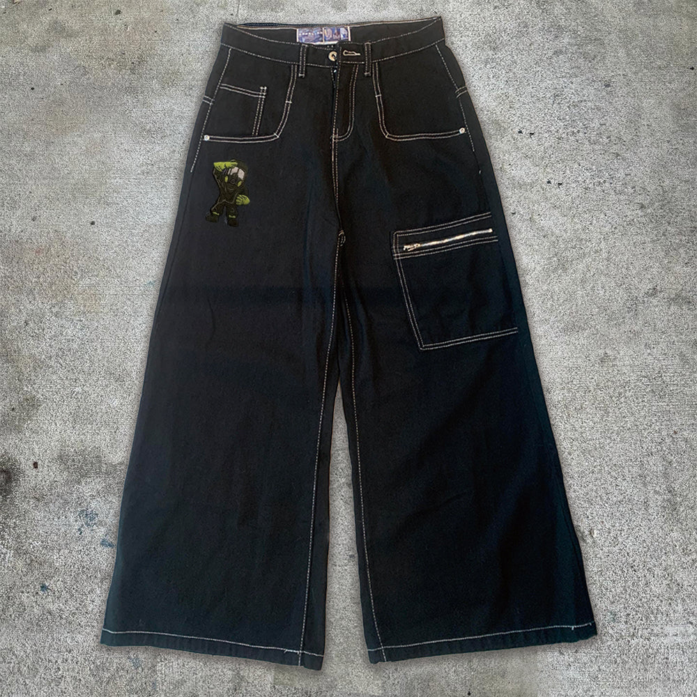 BAGGOUT Radiant wide-leg jeans