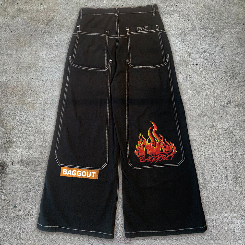 BAGGOUT Flame Jeans