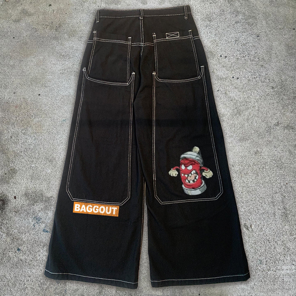 BAGGOUT Fire Hydrant Monster Jeans