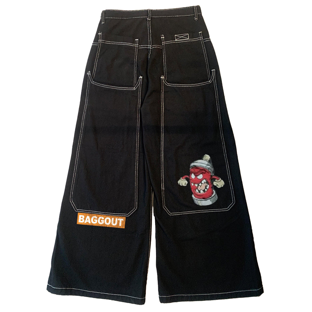 BAGGOUT Fire Hydrant Monster Jeans