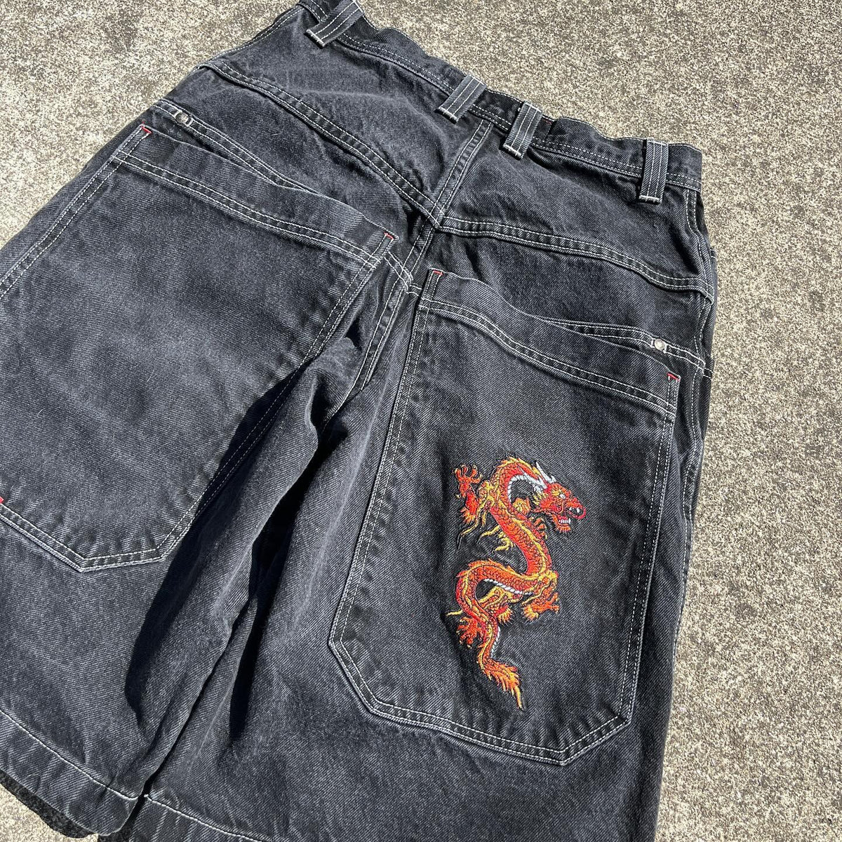 Baggout Jeans Tribal Dragon Jorts