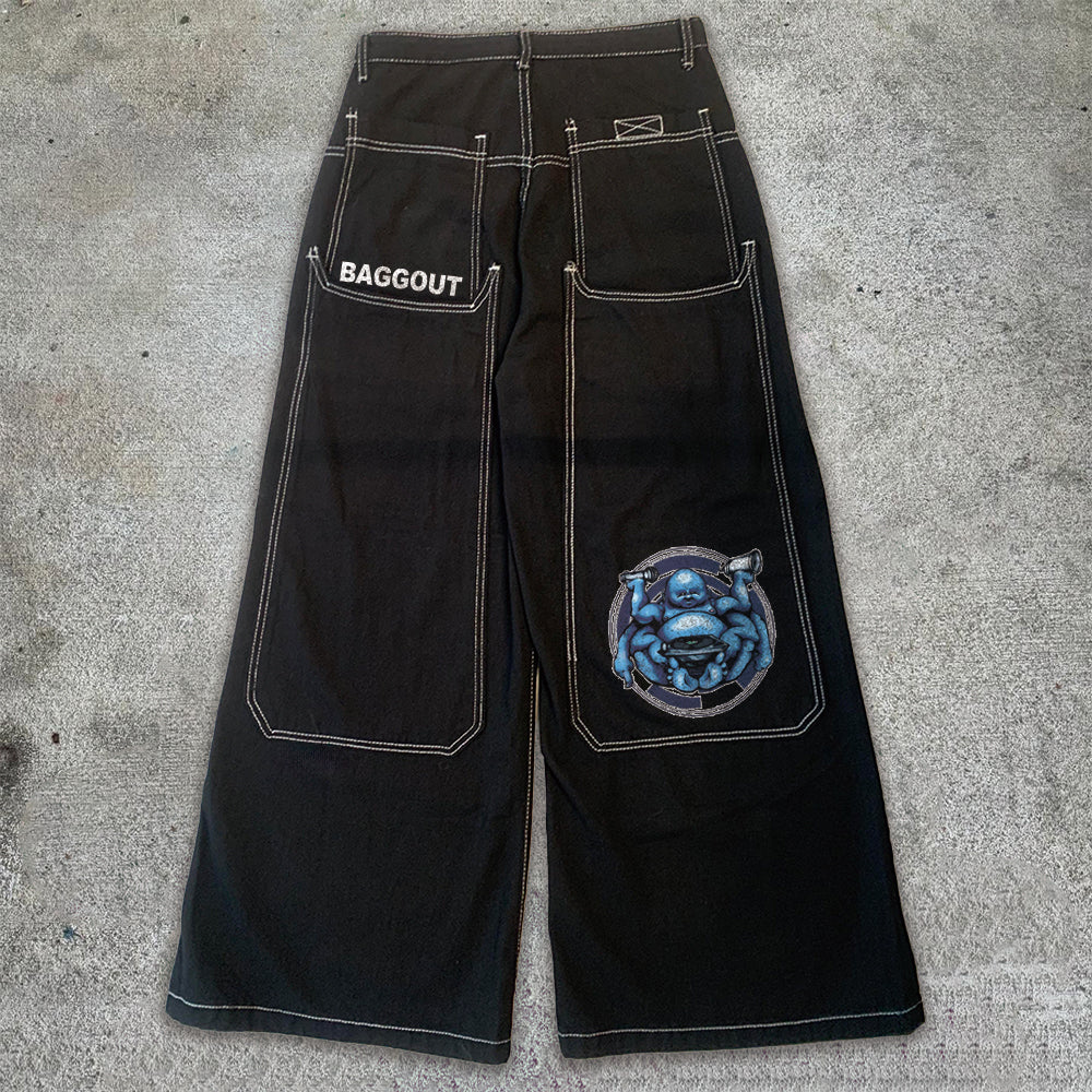 BAGGOUT Dobby Doll Jeans