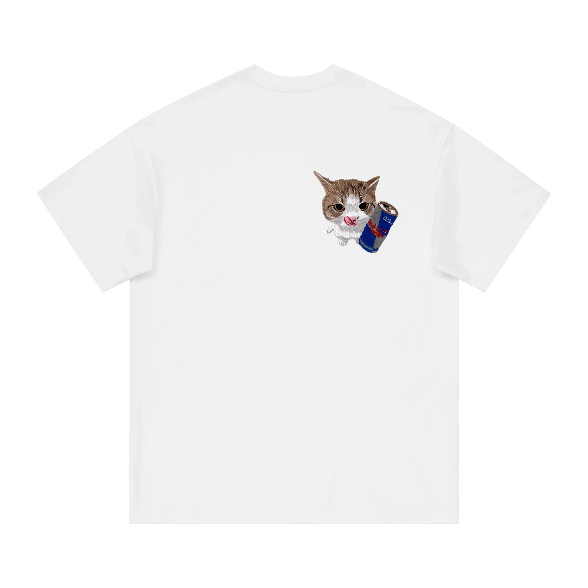 Aoklok & Evokyn Popular Cat Embroidery Tee