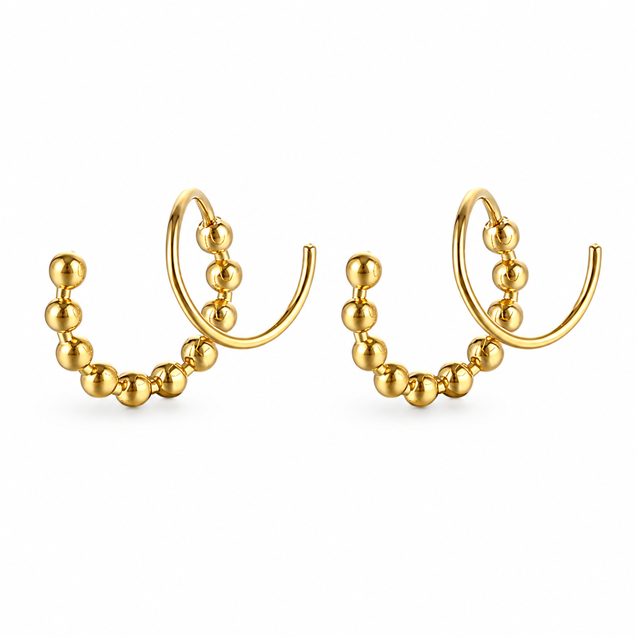 Titanium Minimalist Petite Plated Hoop Earrings