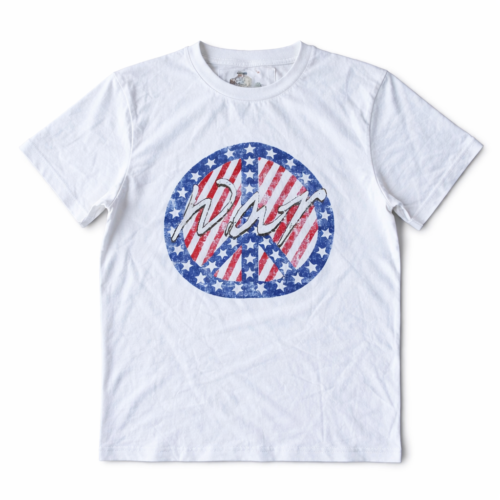 Vintage USA Graphic T-Shirt – Retro Star Print Streetwear Tee (Unisex)