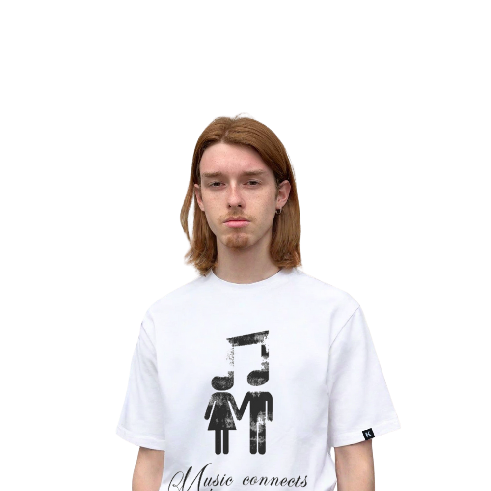Unseen Echoes Love in Harmony T-shirt