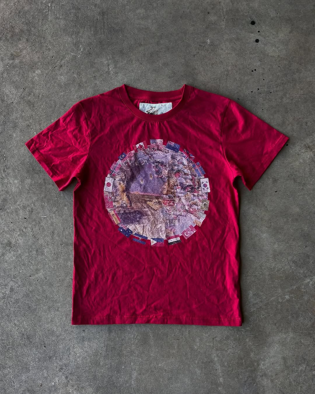 Global Unity Graphic T-Shirt – Vintage Washed Streetwear Tee (Unisex)