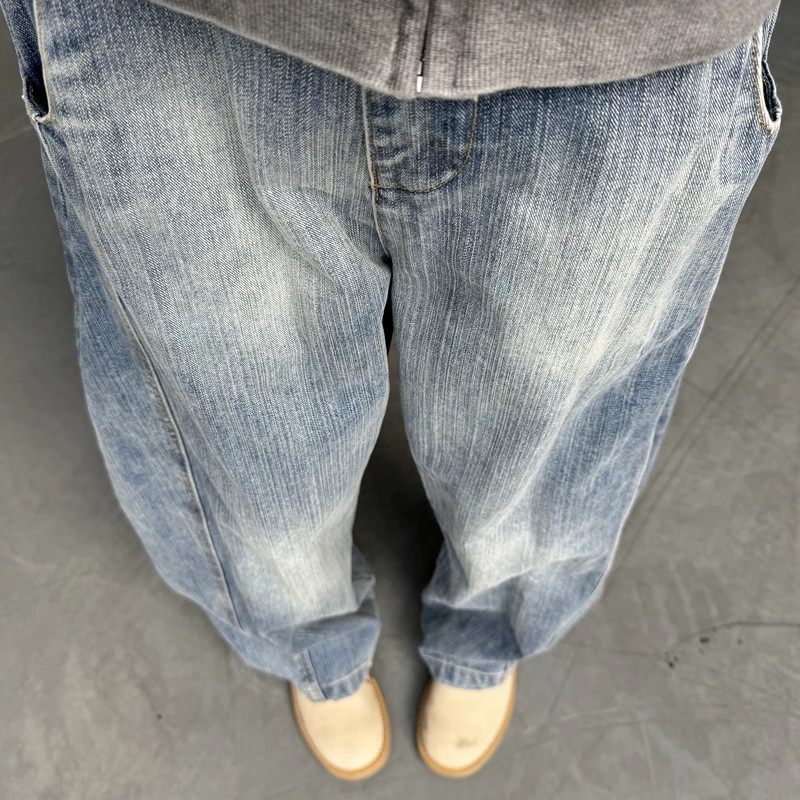 Unseen Echoes Faded Rebels Jeans