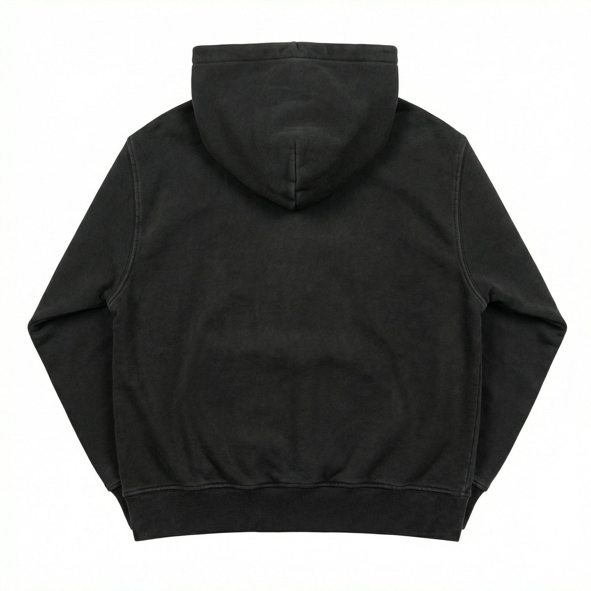 AOKLOK® Fallout Graphic Hoodie – Black Distressed Edition