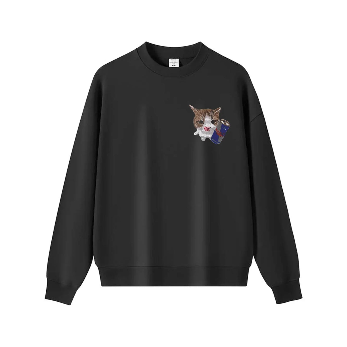 Aoklok & Evokyn Popular Cat Embroidery Tee